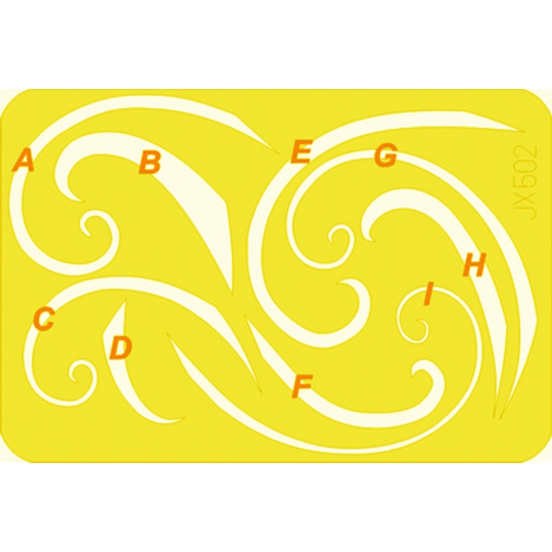 Eduard - 1/32 Spinner spirals  Masking sheet JX502