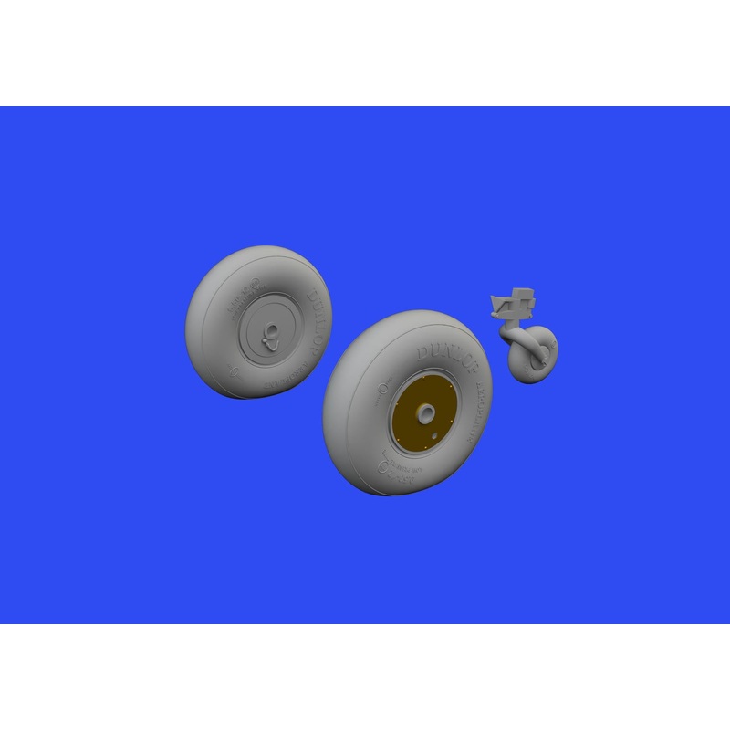 Eduard - 1/48 Anson Mk.I Wheels Brassin set (for Airfix) 648835