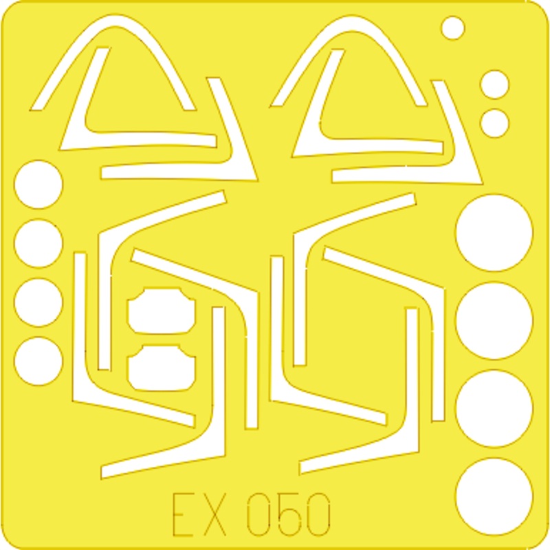 Eduard - 1/48 JAS-39 Gripen Masking sheet (for Italeri) EX050