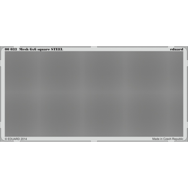 Eduard -  Mesh 6x6 Square STEEL (00033)
