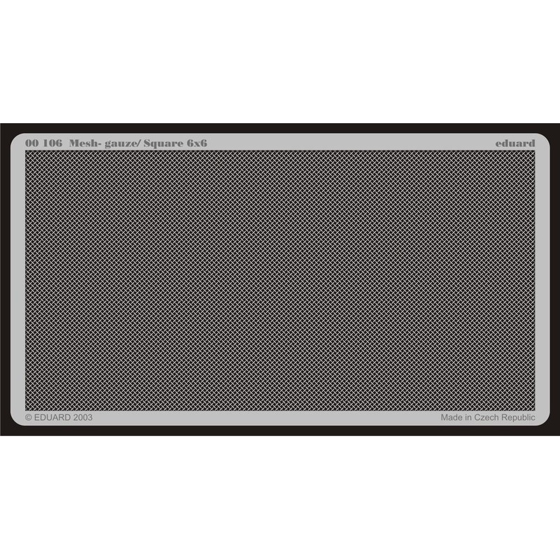 Eduard -  Mesh - Gauze / Square 6x6 (00106)