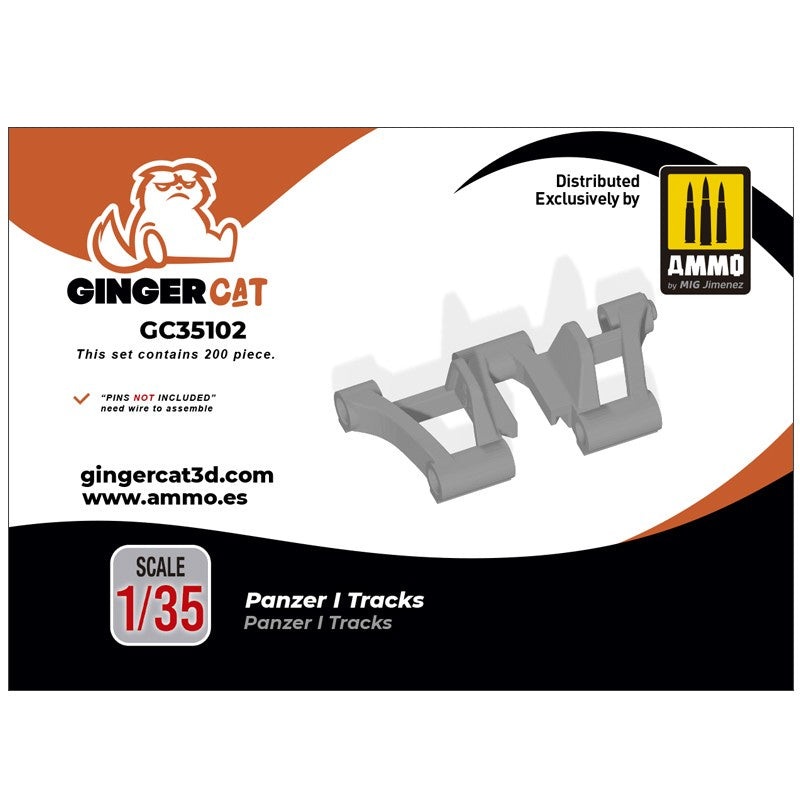 Gingercat - 1/35 Panzer I Tracks