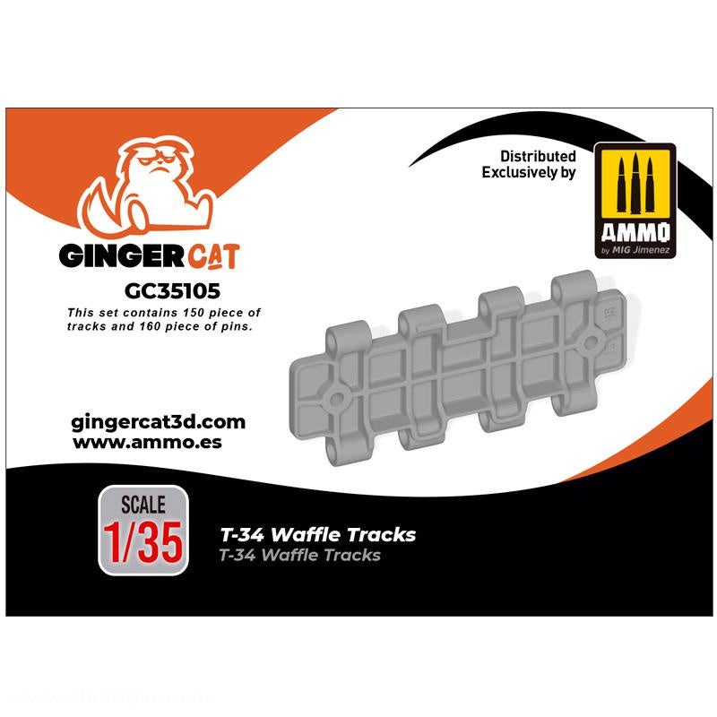 Gingercat - 1/35 T-34 Waffle Tracks