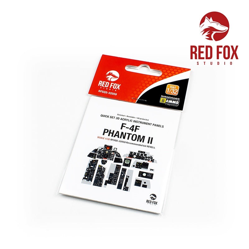 Red Fox Studio 32059 - 1/32 McDonell DOUGLAS F-4F Phantom II (for Revell Kit)