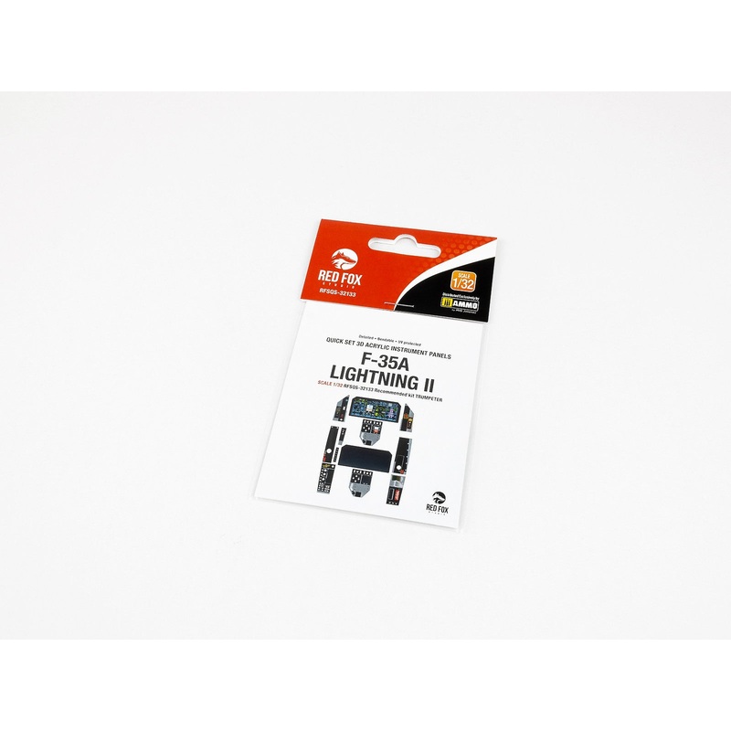 Red Fox Studio 32133 - 1/32 F-35A Lightning II (for Trumpeter kit)