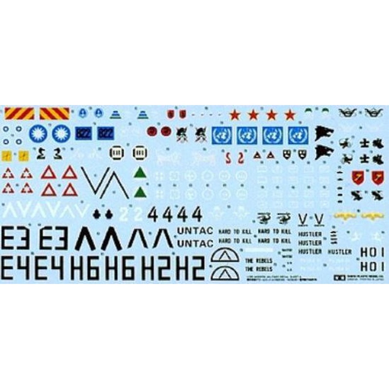 Tamiya - 1/35 Modern Military Decal Sheet A