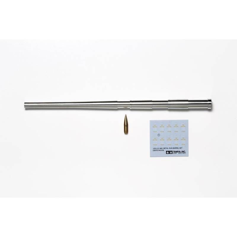 Tamiya - 1/35 US M40 Metal Gun Barrel