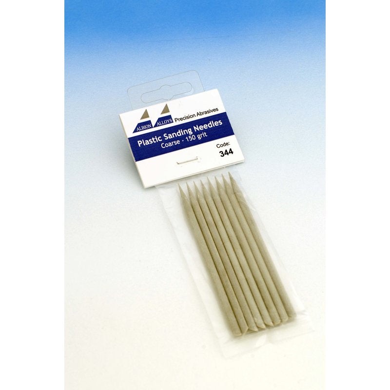 Albion Alloys - 344 Sanding Needles Coarse 150 Grit (8)