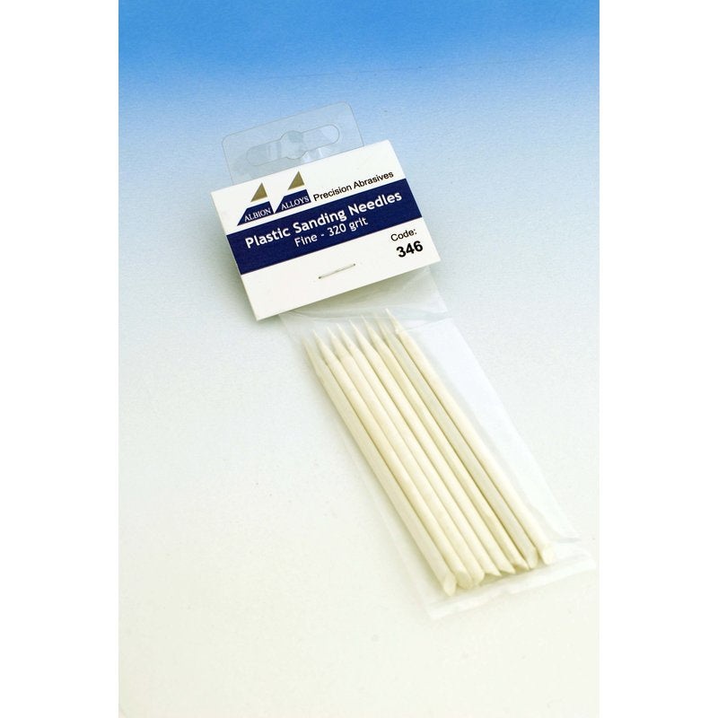 Albion Alloys - 346 Sanding Needles Fine 320 Grit (8)