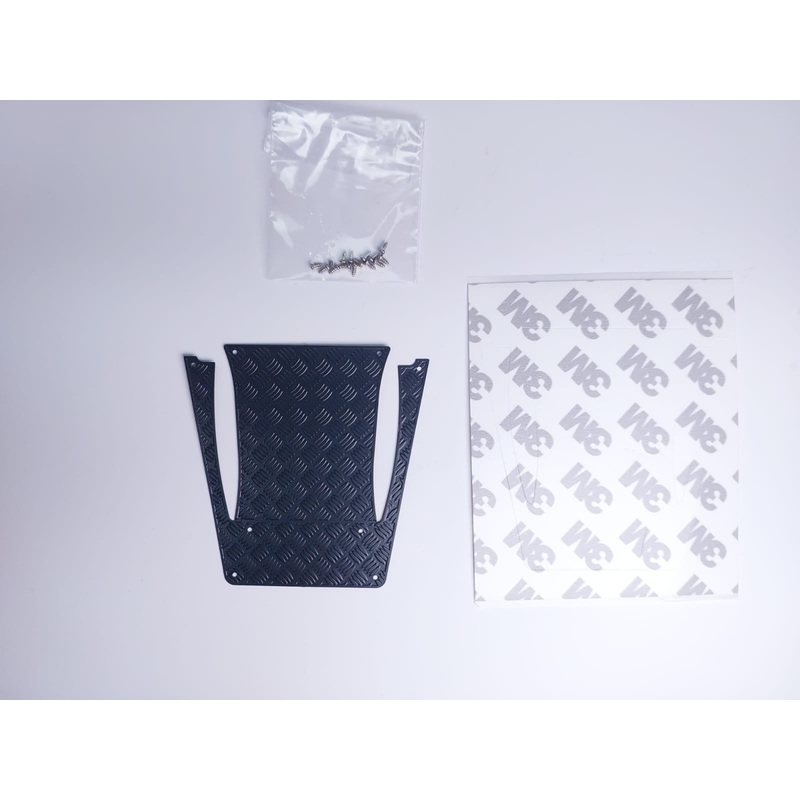 BigHorn RC - 1/18 Central Hood Skid Plate (Black)