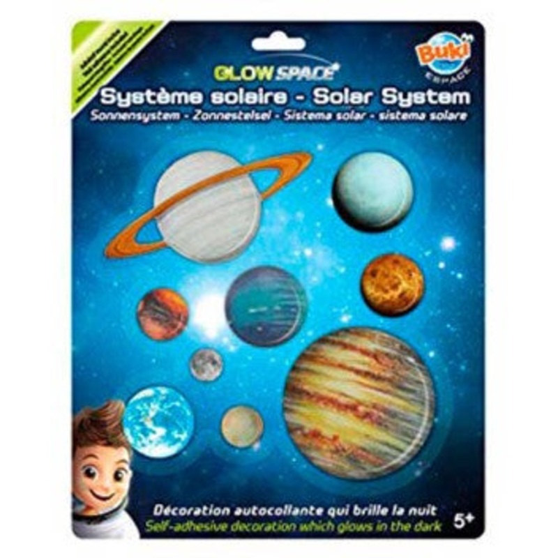 Buki - Glow In The Dark Solar System (9pcs)