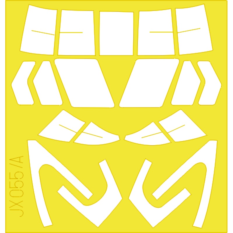 Eduard - 1/35 CH-47A/D Chinook  Masking sheet (for Trumpeter) JX055