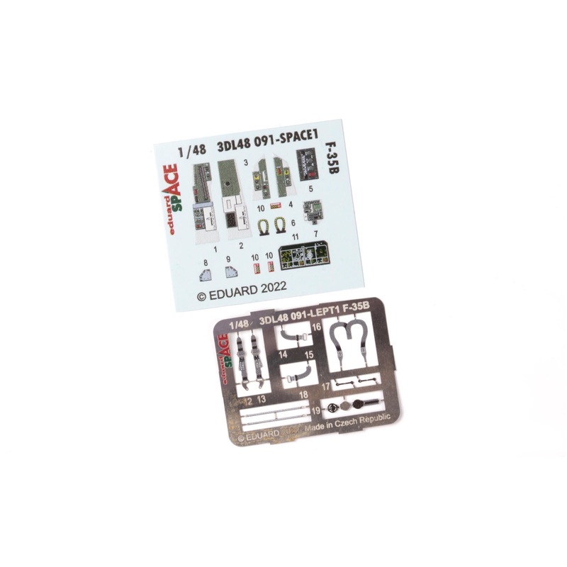 Eduard - 1/48 F-35B SPACE set (for Italeri) 3DL48091