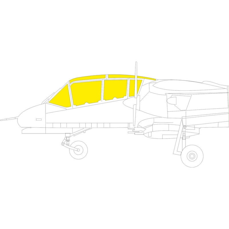 Eduard - 1/48 OV-10A TFace Masking sheet (for ICM) EX826