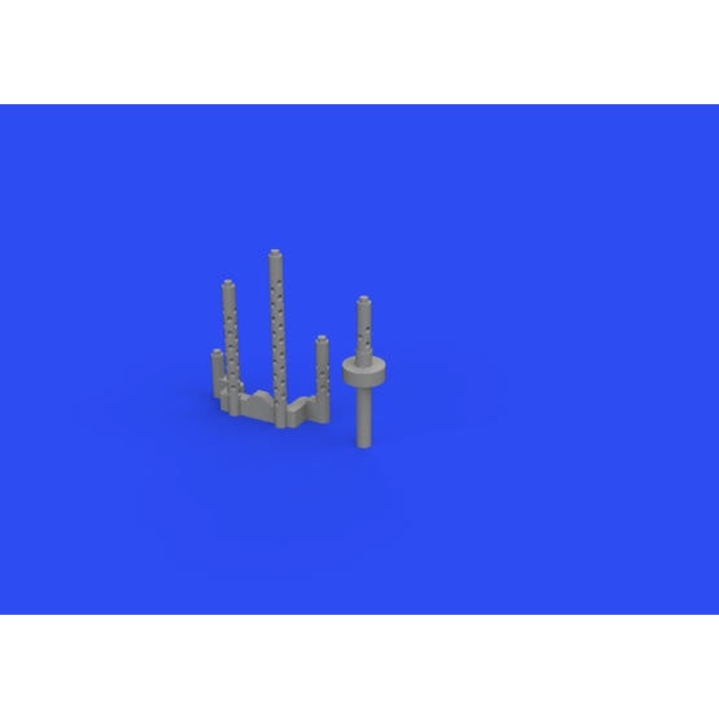 Eduard - 1/48 P-38H Gun Barrels  Brassin set (for Tamiya) 648596