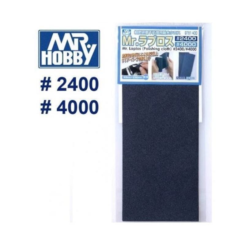 Mr.Hobby - Mr.Water Proof Polishing Cloth #2400 #4000