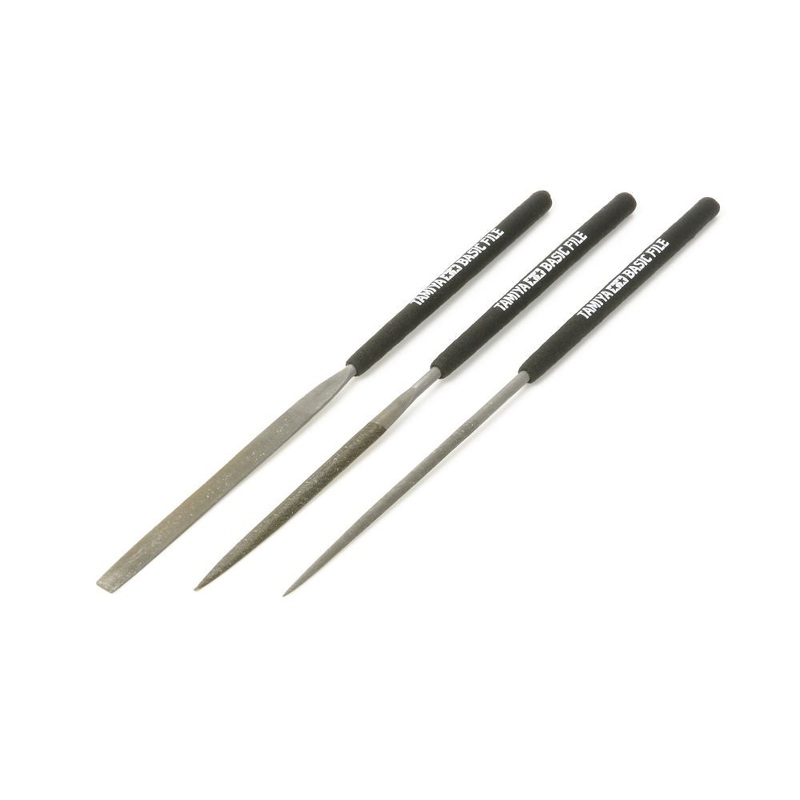 Tamiya - Basic File Set Smooth Double-Cut
