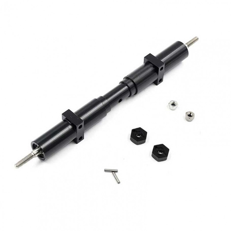 Xtra Speed - Aluminum Wheel Axle 155mm For Tamiya 1/14 Tractor Truck