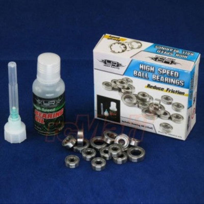 Yeah Racing - Ball Bearing Set for Tamiya TT02B (w/ Oil)