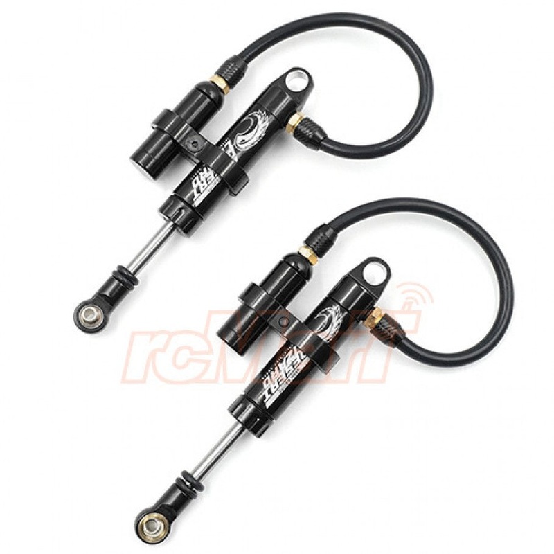 Yeah Racing - 90mm Desert Lizard Piggyback Internal Spring Damper Black (2)