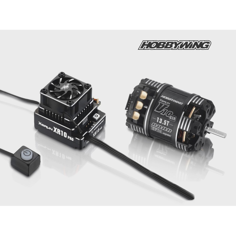 HobbyWing - Xerun XR10 Justock Brushless System Combo (13.5T)