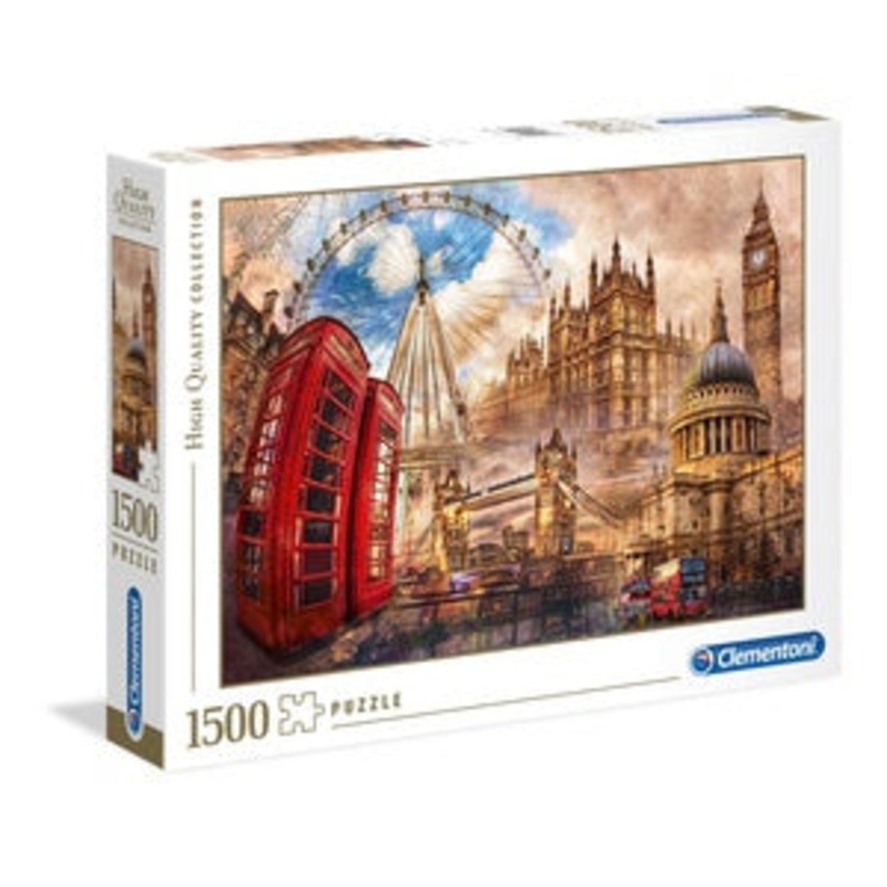 Clementoni - Vintage London (1500pcs)
