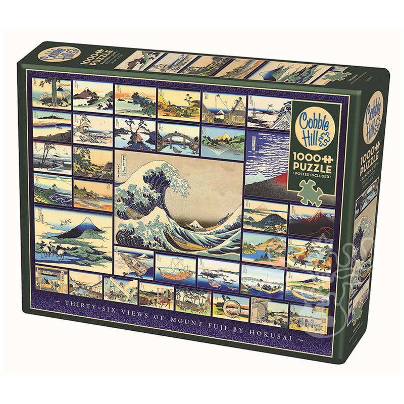Cobble Hill - Hokusai (1000 pcs)