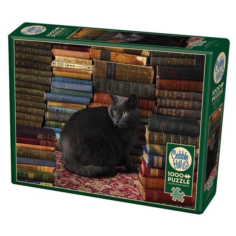 Cobble Hill - Library Cat (1000pcs)