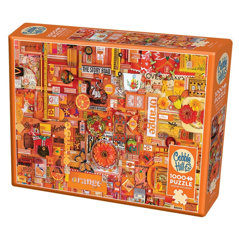 Cobble Hill - Orange (1000pcs)