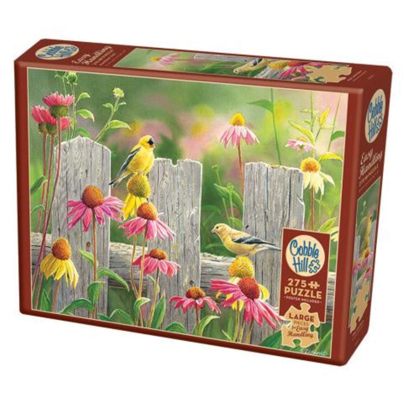 Cobble Hill - Pink and Gold (275pcs) Easy Handling