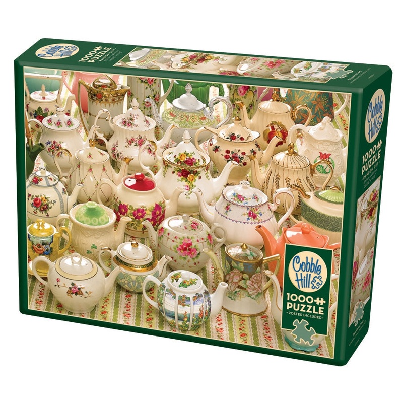 Cobble Hill - Teapots Too (1000 pcs)