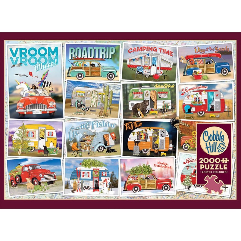 Cobble Hill - Vroom Vroom (2000pcs)