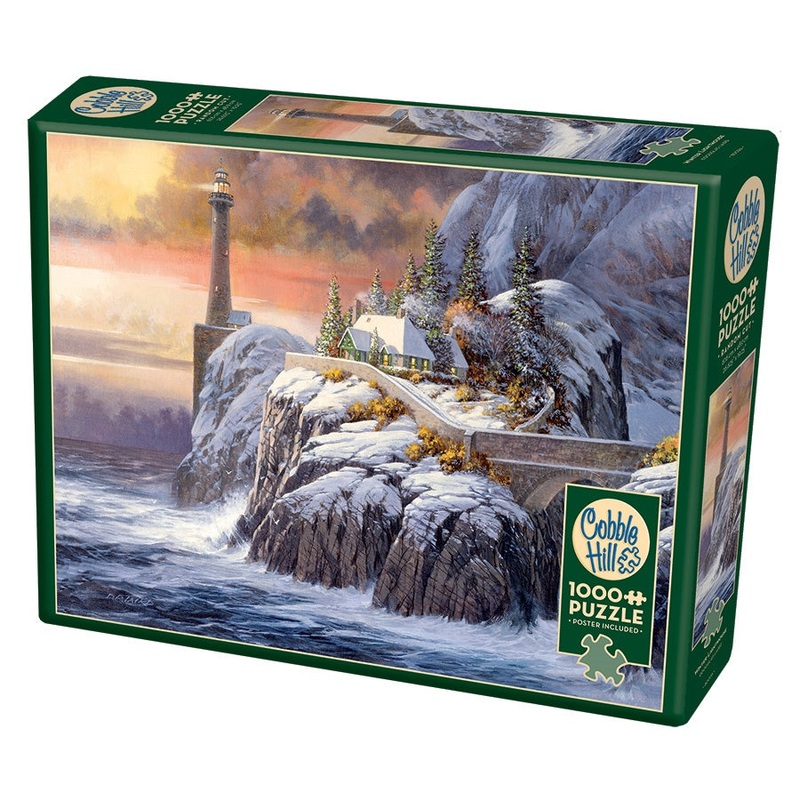 Cobble Hill - Winter Lighthouse (1000pcs)