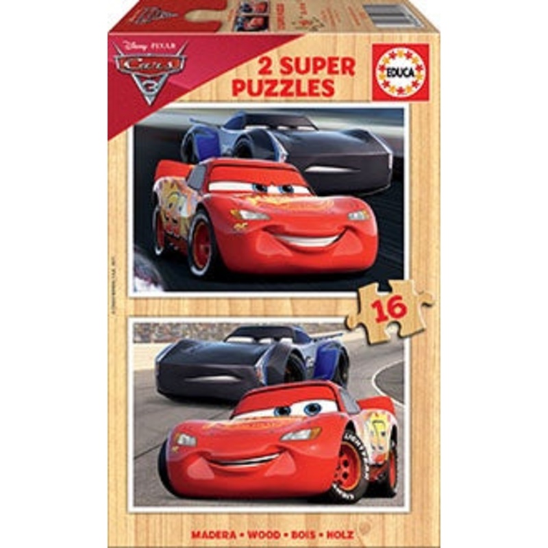 Educa - Cars 3 Puzzles (2x16pcs)