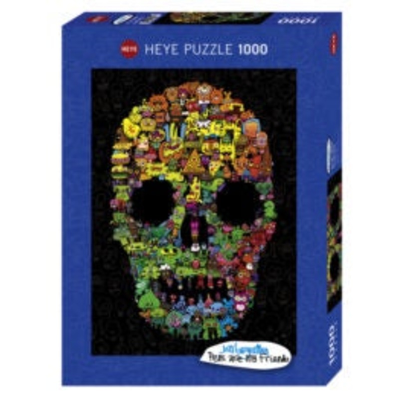 Heye - Burgerman - Doodle Skull (1000pcs)