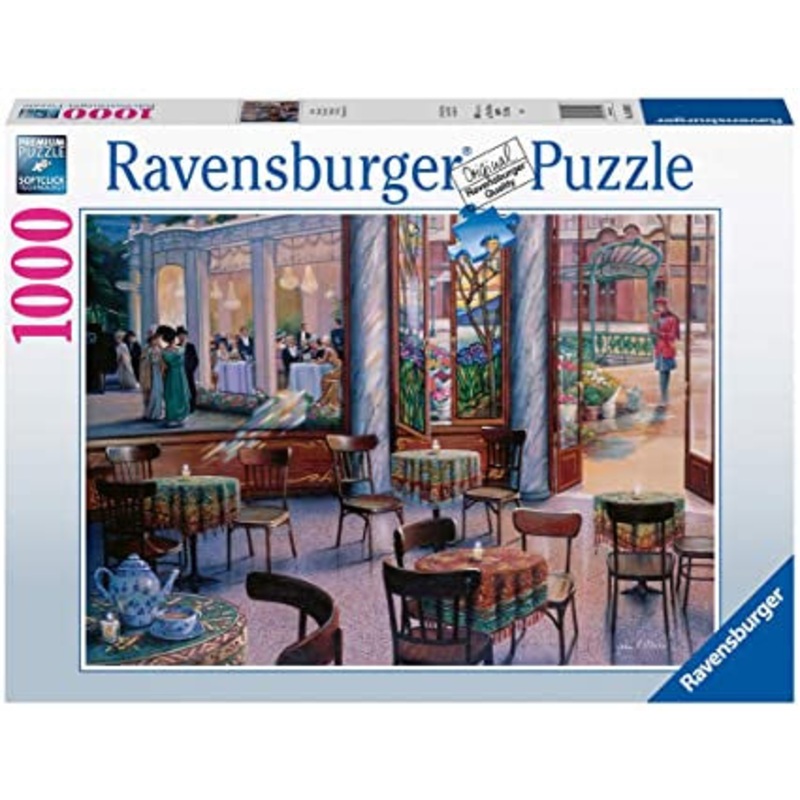 Ravensburger - A Caf Visit (1000pcs)