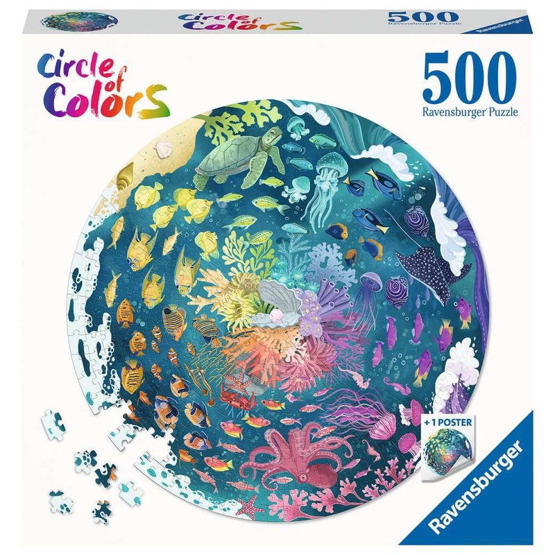 Ravensburger - Circle of Colors Ocean (500pcs)