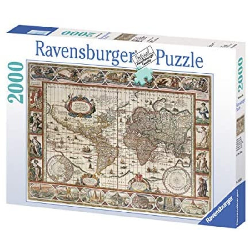 Ravensburger - Map of the World from 1650 (2000pcs)