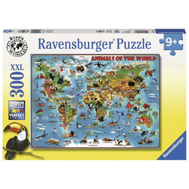 Ravensburger - World of Animals (300pcs) XXL Puzzle