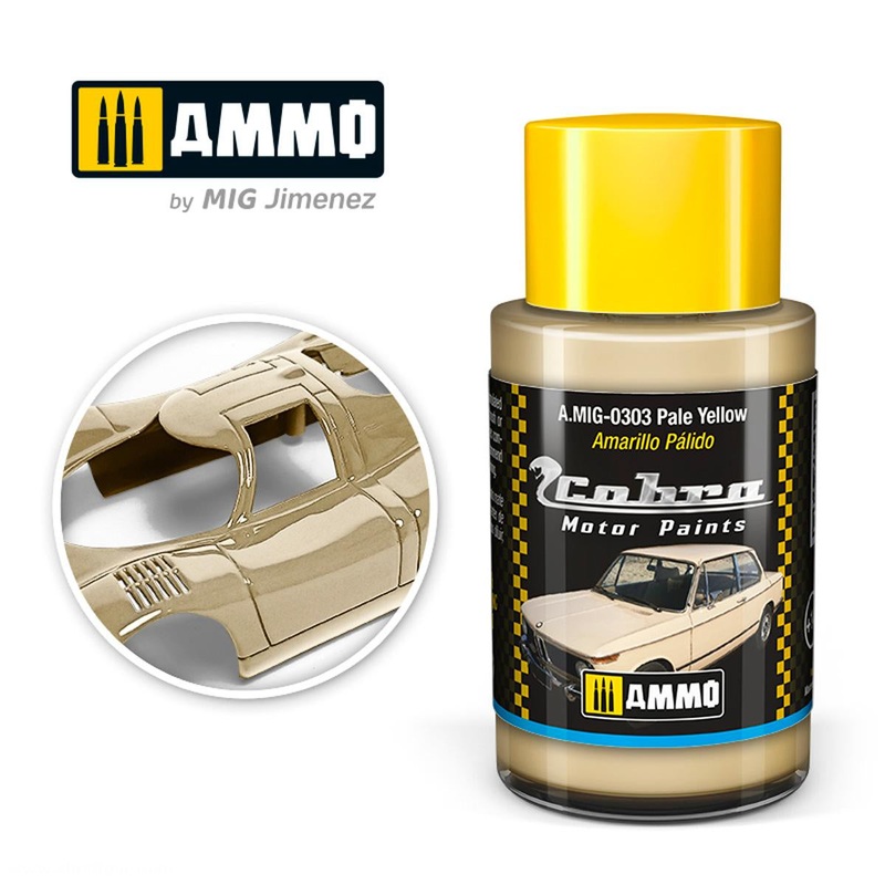 AMMO - 0303 Cobra Motor Pale Yellow