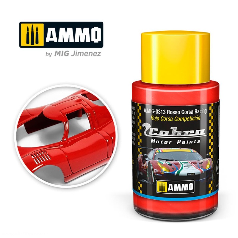 AMMO - 0313 Cobra Motor Rosso Corsa Racing