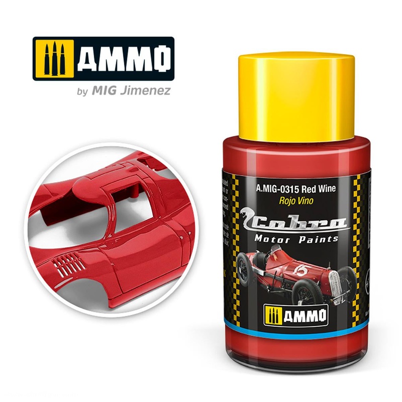 AMMO - 0315 Cobra Motor Red Wine