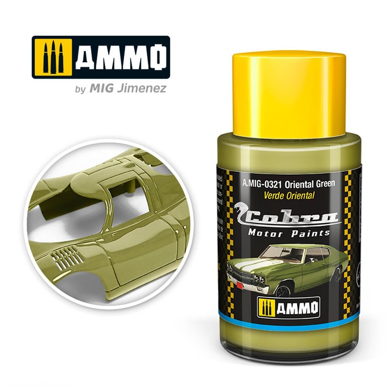 AMMO - 0321 Cobra Motor Oriental green