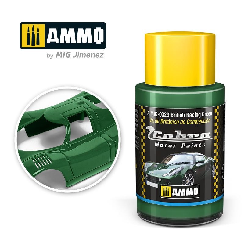 AMMO - 0323 Cobra Motor British Racing Green