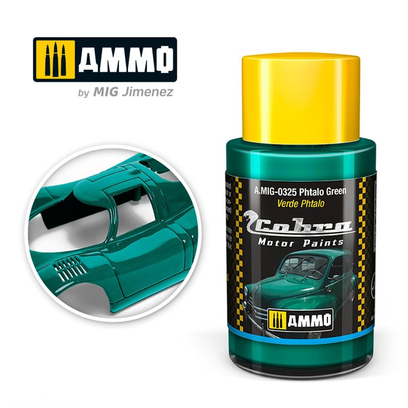 AMMO - 0325 Cobra Motor Phtalo Green