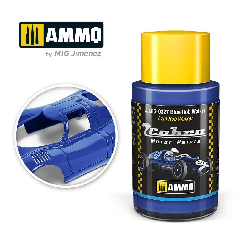 AMMO - 0327 Cobra Motor Blue Rob Walker