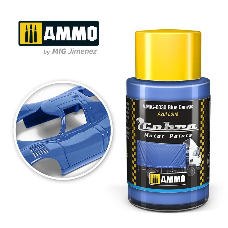 AMMO - 0330 Cobra Motor Blue Canvas