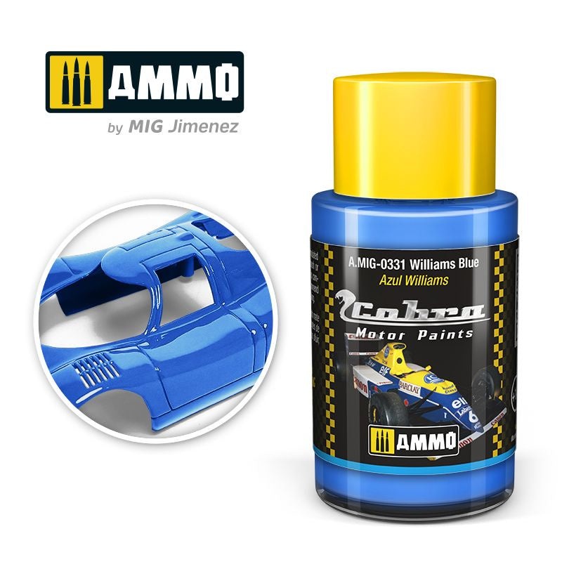 AMMO - 0331 Cobra Motor Williams Blue