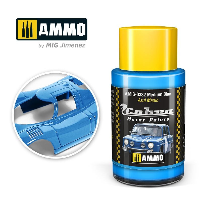 AMMO - 0332 Cobra Motor Medium Blue