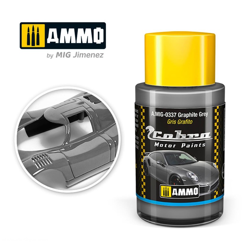 AMMO - 0337 Cobra Motor Graphite Grey